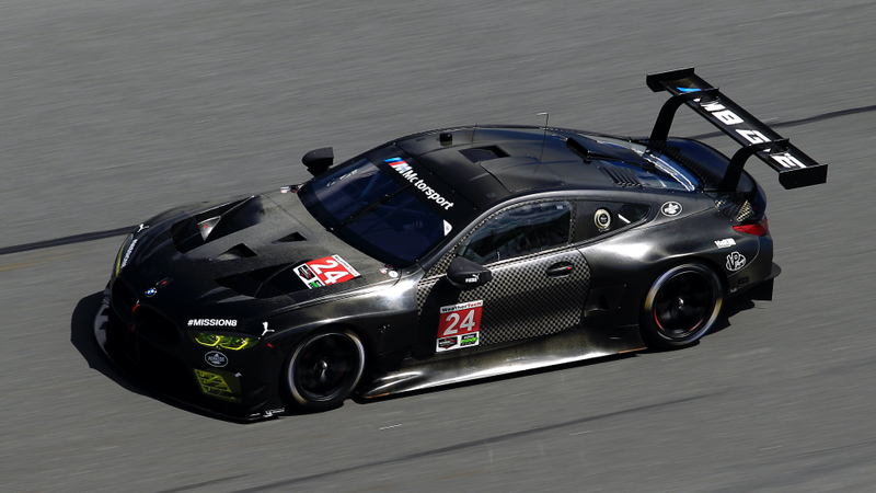 Pre-livery testing. Photo credit: BMW